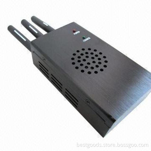2/3G portable cell phone jammer, 1000 to 1200mA working current